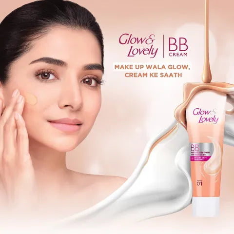 Pack of 2 Glow & Lovely / Fair & Lovely BB Cream + Original Multivitamin Cream 18g