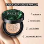 Sunisa Foundation - Waterproof Natural Finish, Urgent ready for any Function - All-in-One Solution