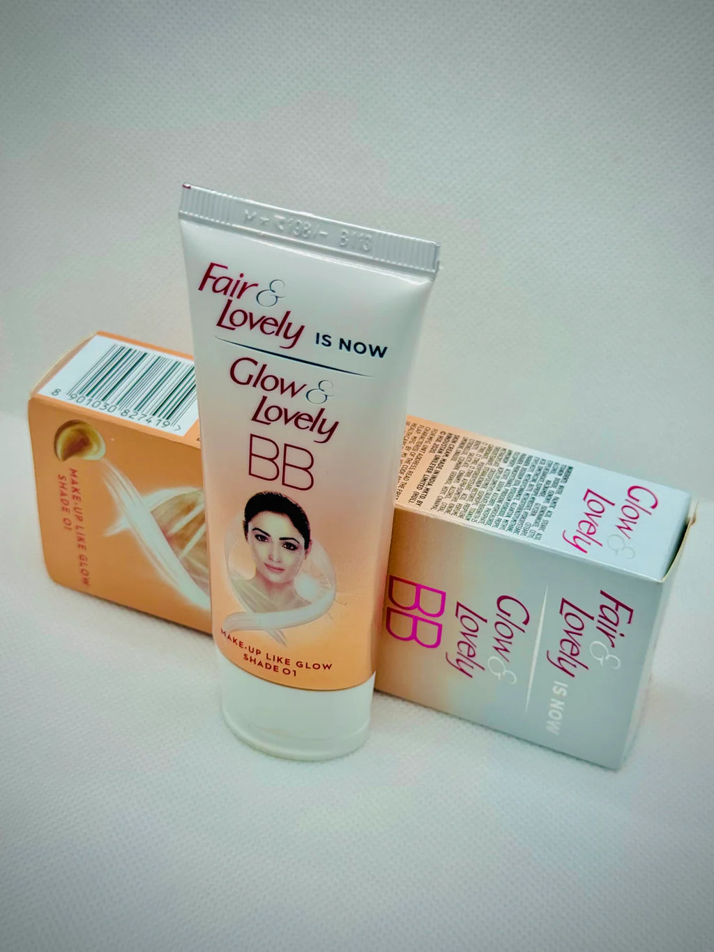 Pack of 2 Glow & Lovely / Fair & Lovely BB Cream + Original Multivitamin Cream 18g