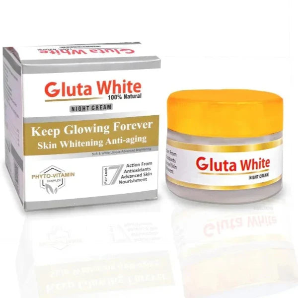 Gluta White Extreme Stronger Light Up And Anti-Aging Day & Night Cream | 50gram