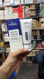 Gluta White Night Cream – Advanced Skin Brightening, Nourishing & Anti-Aging Formula (50ml)