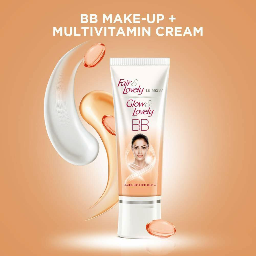 Pack of 2 Glow & Lovely / Fair & Lovely BB Cream + Original Multivitamin Cream 18g