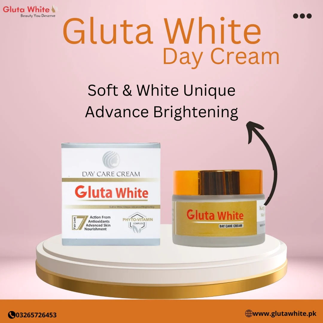 Gluta White Extreme Stronger Light Up And Anti-Aging Day & Night Cream | 50gram